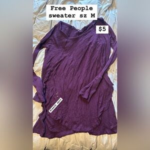 Free People size medium. Has small bleach spot